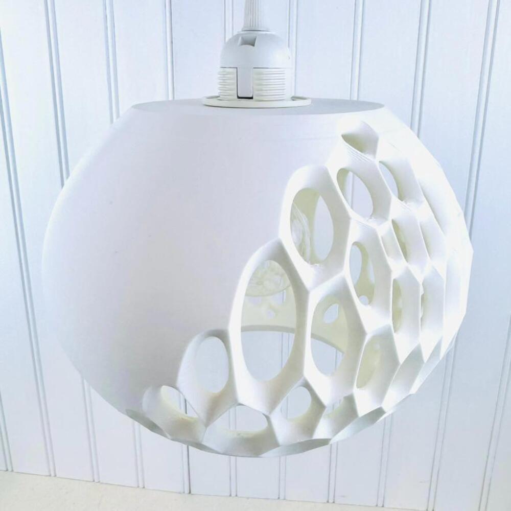 Organic Pendant Light, Virus Pendant Lamp, Geometric Hanging Lamp - Picture 5 of 10